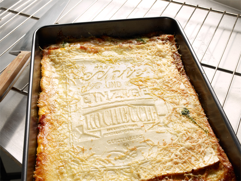 Illustration for article titled This the First Cookbook That You Can Actually Cook—Into a Yummy Lasagna!